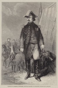Portrait of Marshal Canrobert, for the Gallery of Versailles by Jean Adolphe Beauce